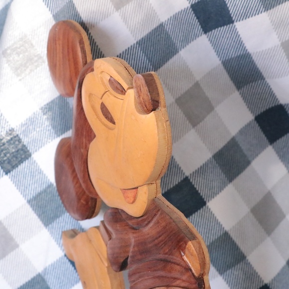 Tiki Wood Mickey Mouse Wall Decoration - Picture 2 of 4